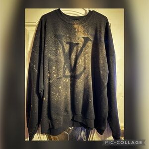 Black and Gold Designer Sweater